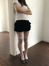 lace garter stocking