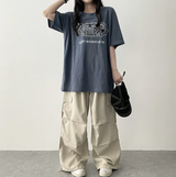 Ix ピグメントボクシーフィット半袖Tシャツ