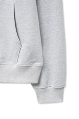 パンチホールフーディー_Grey