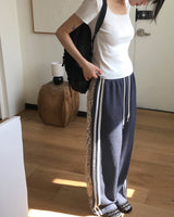 ジャフィー レオパードカラー トラックパンツ