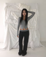 Etto boots cut pants