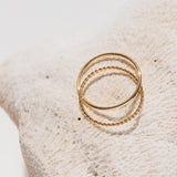 Pam Double Hoop Ring