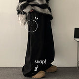 レインサイドピンタックコットンワイドパンツ