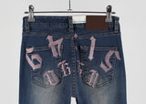 NEEDLEPOINT BOOTSCUT DENIM