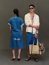 Denim Short Overshirts