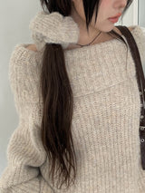 Search Leather Vintage Eyelet Buckle Shoulder Bag