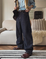 Ahsoka Dart Wide Denim Pants
