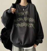 Rock Vintage Lettering sweatshirt