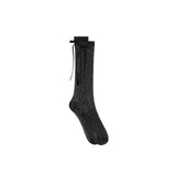 Back Ribbon Glitter Socks (3colors)