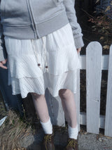 mellow tiered skirt