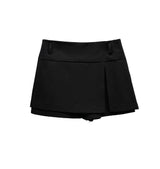 ヌアスリットキュロットパンツ
