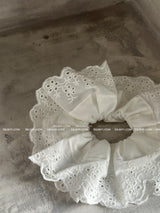 Lace Gopchang Hair Shoe