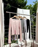 Foda Sheer Ribbed Cardigan
