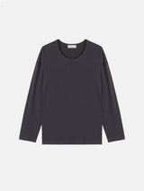 Silket U neck layered sleeves 4color