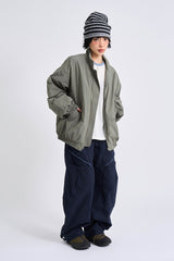 Curve pocket ham strap pants