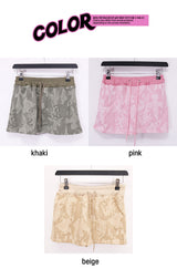 kiki camo mini skirt (속바지/3color)