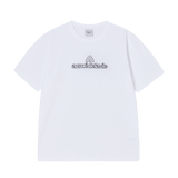 25SS ROUNDING SYMBOL LOGO SHORT SLEEVE T-SHIRT WHITE