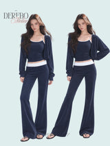 モダンシルエットトレーニングセット (TOP+PANTS)
