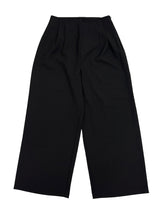 [set] プリーツバックルレイヤードワイドパンツ