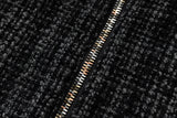 BEADED PIPE EMBROIDERY CROSS JACQUARD DETROIT JACKET