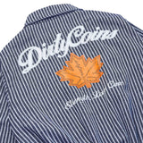 DirtyCoins Striped Maple Leaf Bomber