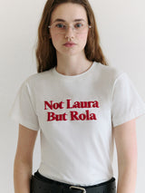 ROLA LOGO GRAPHIC T-SHIRT WHITE