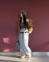 [MADE] Raccoon Kara Zip-Up Fur Jacket