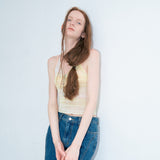 Aurora Halter neck Lime