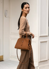 ブラン ミディアム SUEDE CAMEL