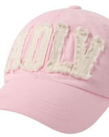 25FW ADLV APPLIQUE EMBO BALL CAP