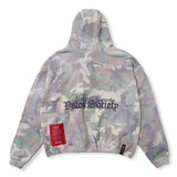 ML CROP ZIP-UP CAMO