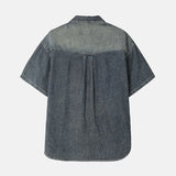 Pina Cool Denim Half Shirt