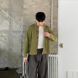 One Knitted Round Cardigan