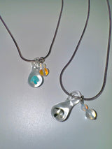 Trippy mushroom necklace.05 (2color)