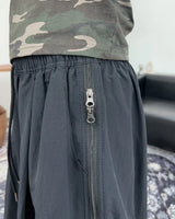イーフォードジッパーメッシュナイロンパンツ