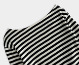 セッター オフショルダー ロングスリーブ Tシャツ / 2カラー