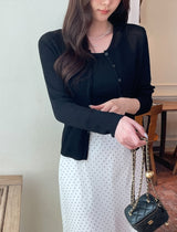 Luyou Basic Ribbed Round Sleeveless