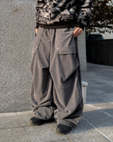 ローデンリベットバルーンコーデュロイパンツ