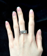 Dark vintage bold Ring