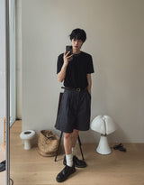 モクリラウンド半袖Tシャツ