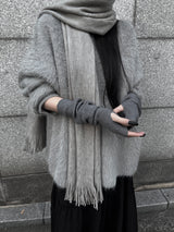 basic ribbed hand warmer (2color)