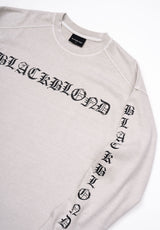 BBD Crushed Faith Pigment Long T-Shirt (Sand)