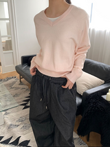 Loosefit v neck knit(8color)