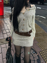 Soft Belt Knit ops