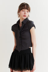 LILY MINI SKIRT black