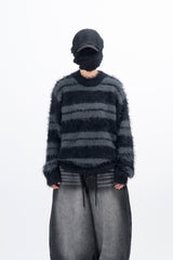 Kera Hairy Stripe Knit