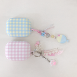 Gingham Check AirPods Case
