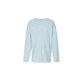 cottage long sleeve blue flower