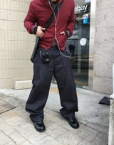 No.1644 ノンフェイドダイアゴナルデニムパンツ