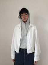 Willy Stripe Hoodie Short Sleeve (3color)